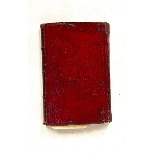 320 - CARNAN'S Ladies Complete Pocketbook for the year 1834, red morocco