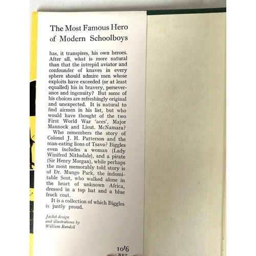 338 - CAPTAIN W.E. JOHNS: MAX PARRISH Publishers 'The Biggles Books of Treasure Hunting' 1962 and 'The Big... 