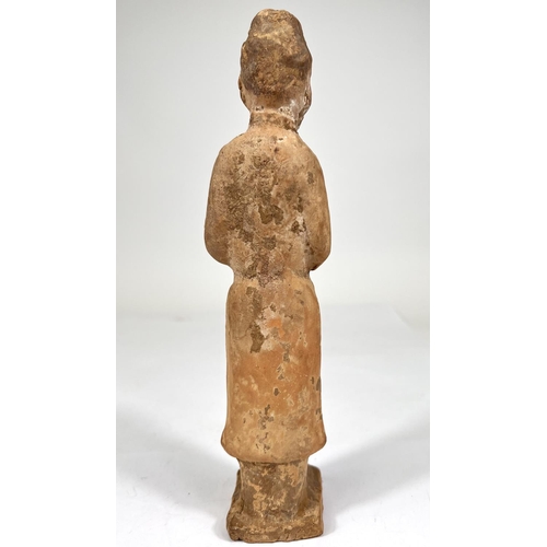 454 - A Chinese stoneware Tang Dynasty Tomb figure, height 22cm