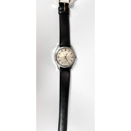 614A - CERTINA BRISTOL: a Swiss manual watch c.1960 with silver dial, gold/black hands and batons, no 860 3... 