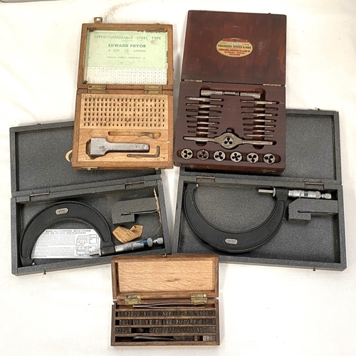 72 - Various boxed scientific instruments/tools; etc.