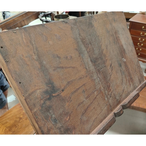 984 - An 18th century Dutch marquetry shaped rectangular table with frieze drawer, hexagonal tapering legs... 