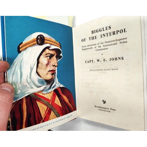 368 - CAPTAIN W.E. JOHNS: Four first edition Biggles novels published by Brockhampton Press, 'Biggles of t... 