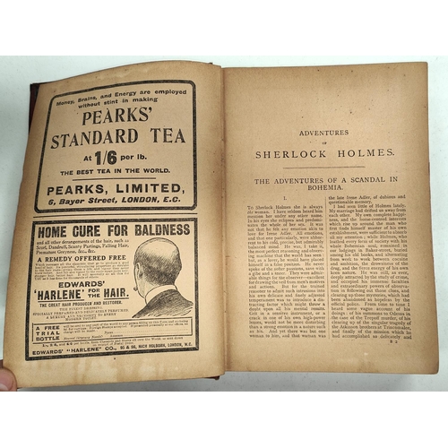 385 - SHERLOCK HOLMES: 'Adventures of Sherlock Holmes' 'Memoirs of Sherlock Holmes' 'The Sign of Four' all... 