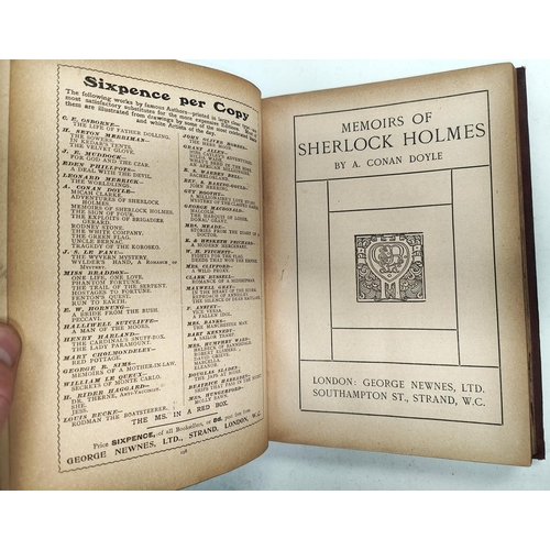 385 - SHERLOCK HOLMES: 'Adventures of Sherlock Holmes' 'Memoirs of Sherlock Holmes' 'The Sign of Four' all... 