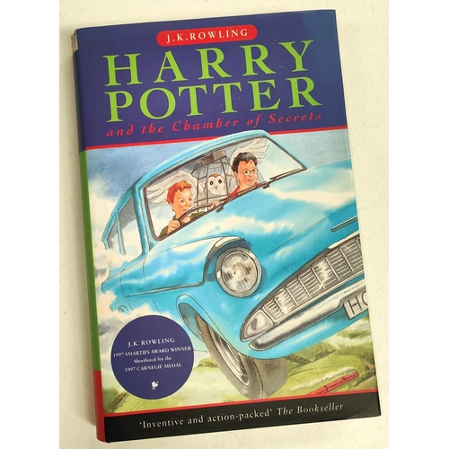 388 - HARRY POTTER: J.K. Rowling first edition hardback with dustjacket 'Harry Potter and the Chamber of S... 