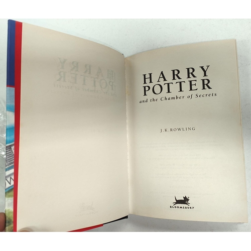 388 - HARRY POTTER: J.K. Rowling first edition hardback with dustjacket 'Harry Potter and the Chamber of S... 