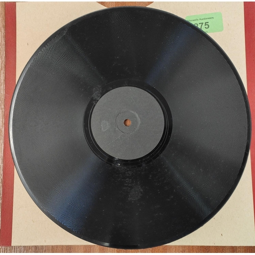 275 - DJANGO REINHART and STEPHAN GRAPELLI, Belleville, sample record 10in 78rpm DR10027.2 and another, De... 