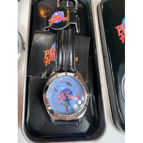 696A - A cased Planet Hollywood fashion watch and a Bench watch