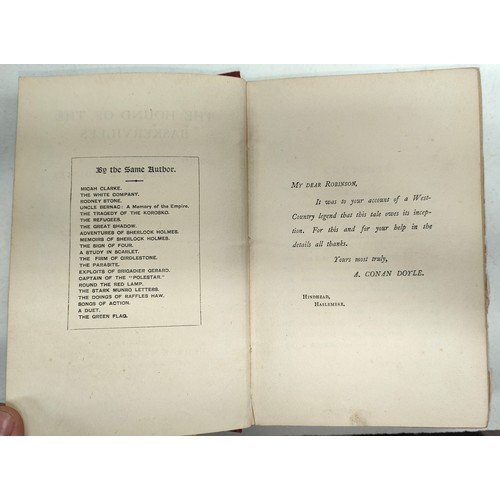 386 - SHERLOCK HOLMES: Sir Arthur Conan Doyle first edition 'The Hound of the Baskervilles' with you for y... 