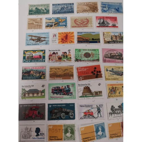 205 - NEW ZEALAND: a large selection of stamps on sheets