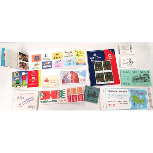 208 - STAMP BOOKLETS: a large selection GB and IOM