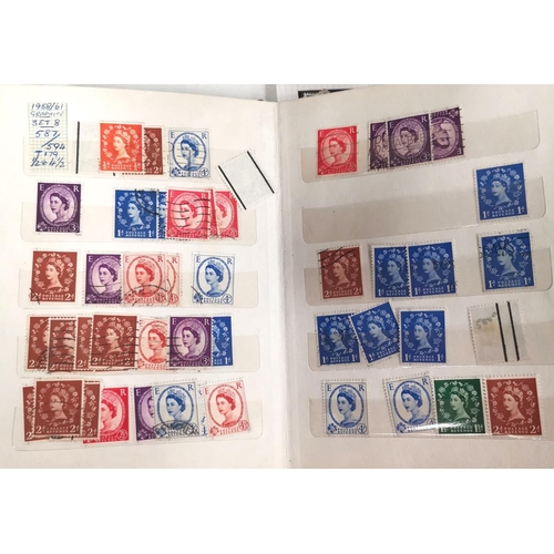 209 - GB: QEII Wilding definitives mint and used included Castle high values and other stamps