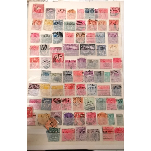 215 - BRITISH COMMONWEALTH: large selection of stamps on sheets