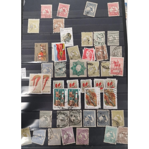 216 - BRITISH COMMONWEALTH: large selection of stamps on sheets