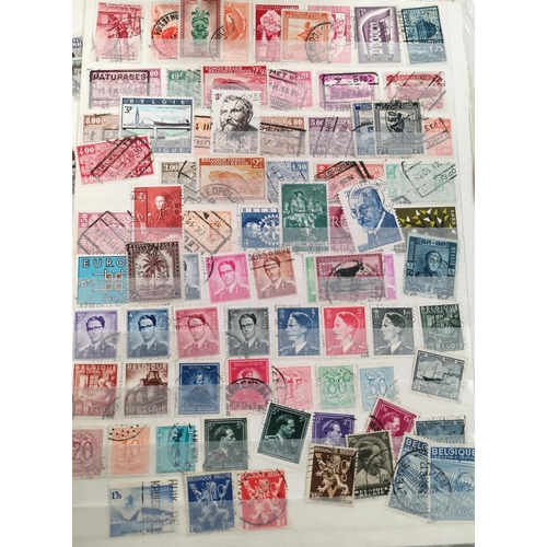 216 - BRITISH COMMONWEALTH: large selection of stamps on sheets