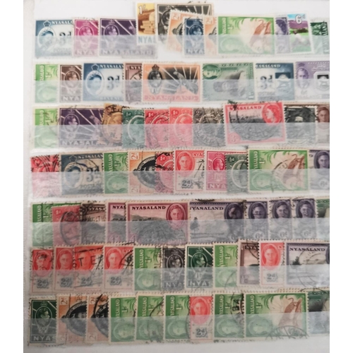 221 - BRITISH COMMONWEALTH: a selection of stamps on sheets