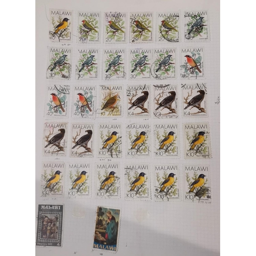 221 - BRITISH COMMONWEALTH: a selection of stamps on sheets