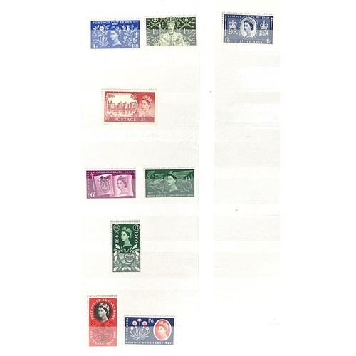 242 - GB: stock book QV - QEII some mint issues, mini sheets etc. and a quality of stamp collecting items