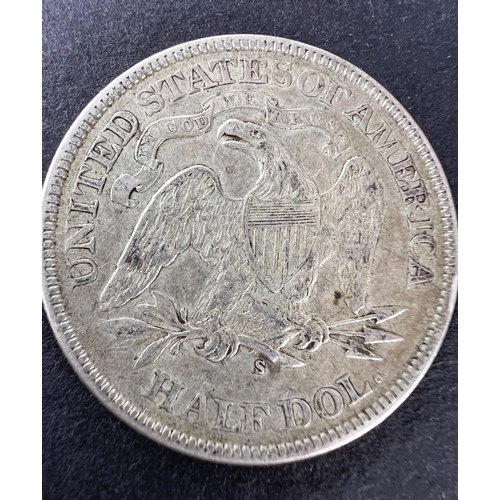 337 - WORLD COINAGE AND USA: 1875 S (San Francisco) Half DollarProvenance: These coins were collected by T... 