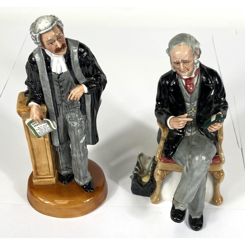 417 - A Royal Doulton figure HN3041 'The Lawyer'  and Royal Doulton figure HN2858 'The Doctor' (second)