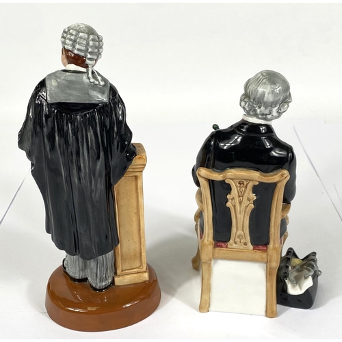 417 - A Royal Doulton figure HN3041 'The Lawyer'  and Royal Doulton figure HN2858 'The Doctor' (second)