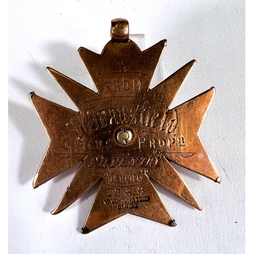46 - A 19th century fob inscribed 