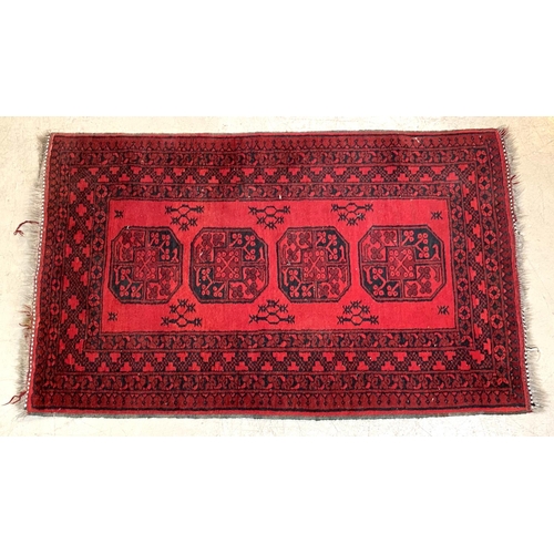 832 - An Afghan rug 170 x 108cm