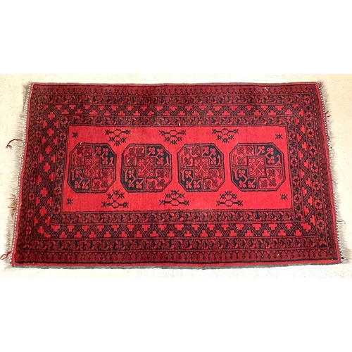 832 - An Afghan rug 170 x 108cm