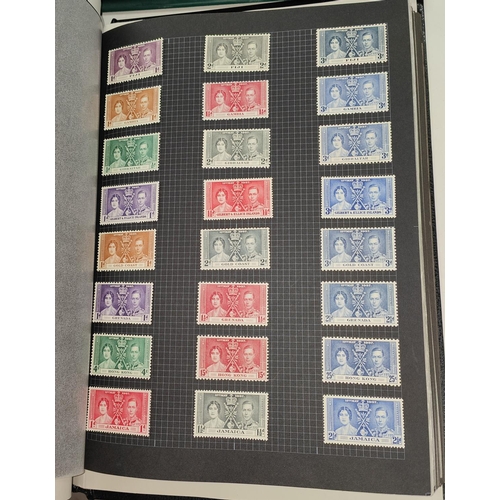 270 - An album of British commonwealth stamps to include GV1 Coronation and Victory stamps, GV silver Jubi... 