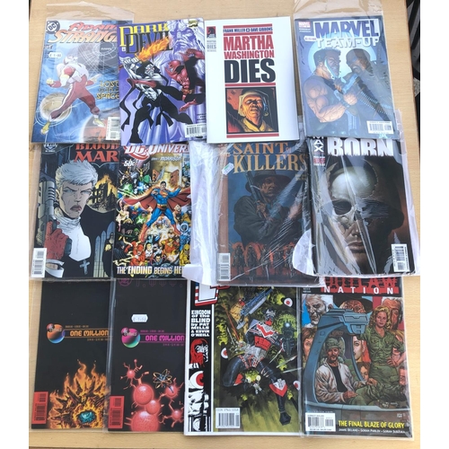 167B - American comics - a large selection of Marvel and DC comics etc, approx. 75. Comics to include Dared... 