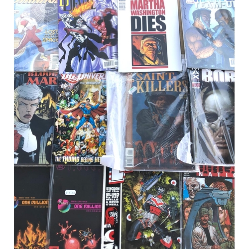 167B - American comics - a large selection of Marvel and DC comics etc, approx. 75. Comics to include Dared... 