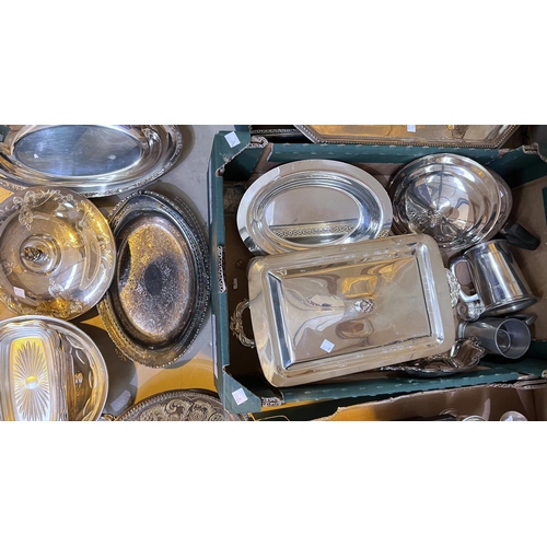 691A - A selection of silver plate