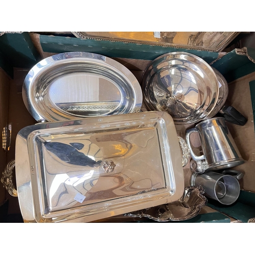 691A - A selection of silver plate