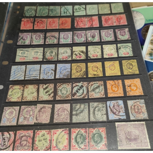 113D - A collection of Edwardian and Victorian stamps