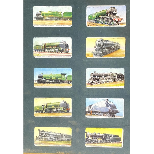 36A - A large selection of cigarette cards in albums and loose, approx. 10 of various sizes; a selection o... 