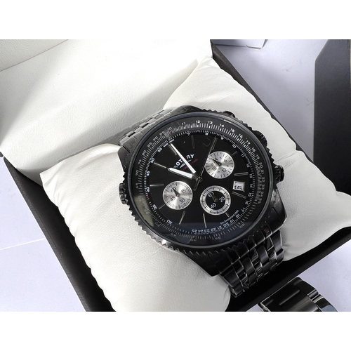 570A - Three Modern gents watches, a gents Rotary watch, a Pulsar watch and a Sekonda two boxed