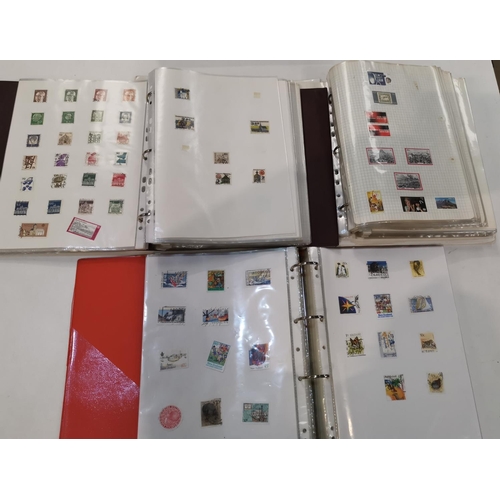 51 - Three stamp albums and contents