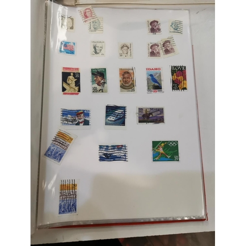 51 - Three stamp albums and contents