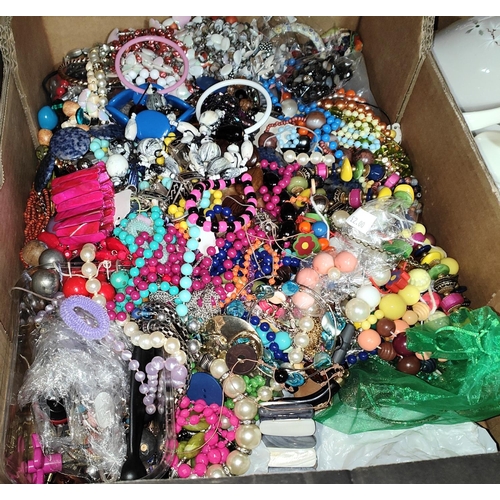 39 - A large quantity of costume jewellery