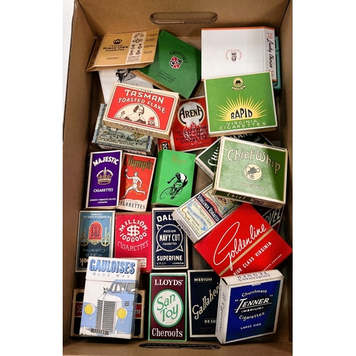 103 - Twenty five picture/unusual cigarette packets:  Army Club; Country Life smoking mixture; Blue B... 