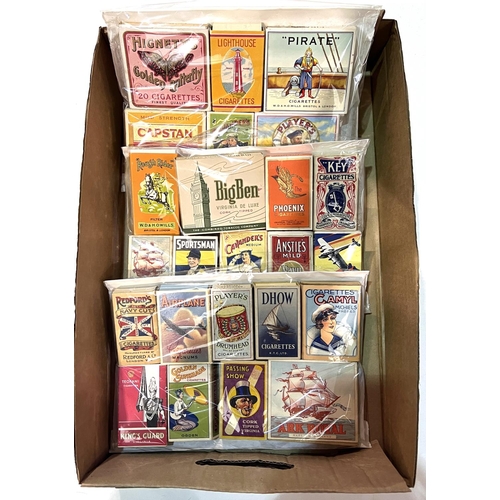 125 - Twenty four vintage cigarette picture packets:  Pirates; Big Ben; Rough Rider; etc., mainly wit... 