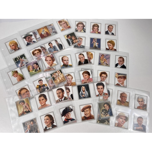 162B - An album of continental film star cigarette cards:  Kunstler in Film Series 1, 1-200; Passion 1... 