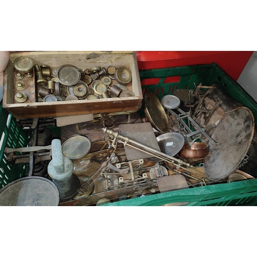11 - A selection of postage scales and weights
