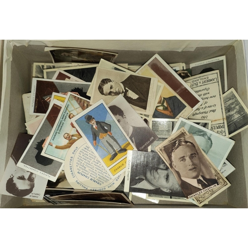 133 - A large selection of early 20th century postcards depicting actors:  Clark Gable; Greta Garbo; ... 