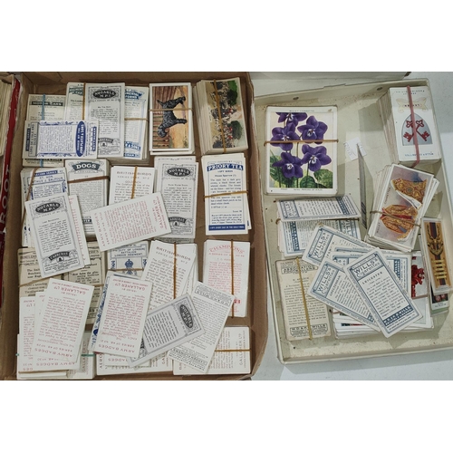 138 - A large selection of cigarette cards:  early 20th century onwards, Will's and Player's