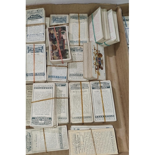 138 - A large selection of cigarette cards:  early 20th century onwards, Will's and Player's