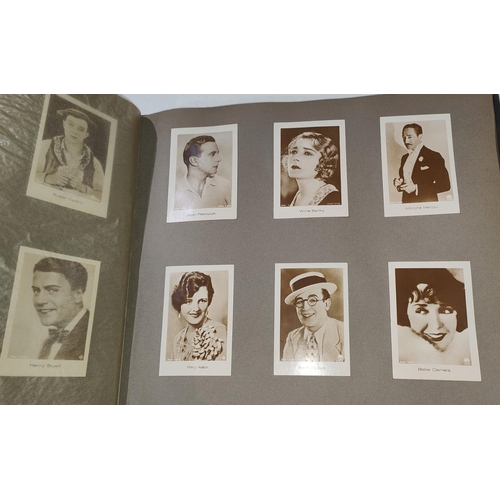 144 - Four 1930's German cigarette card albums of film stars:  Die bunte Welte des Films, Haus Bergma... 