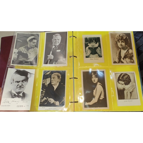 155 - An album of early 20th century and later postcards of film and stage stars, 90 approx; Miss Eugene, ... 