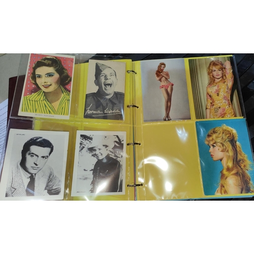 155 - An album of early 20th century and later postcards of film and stage stars, 90 approx; Miss Eugene, ... 